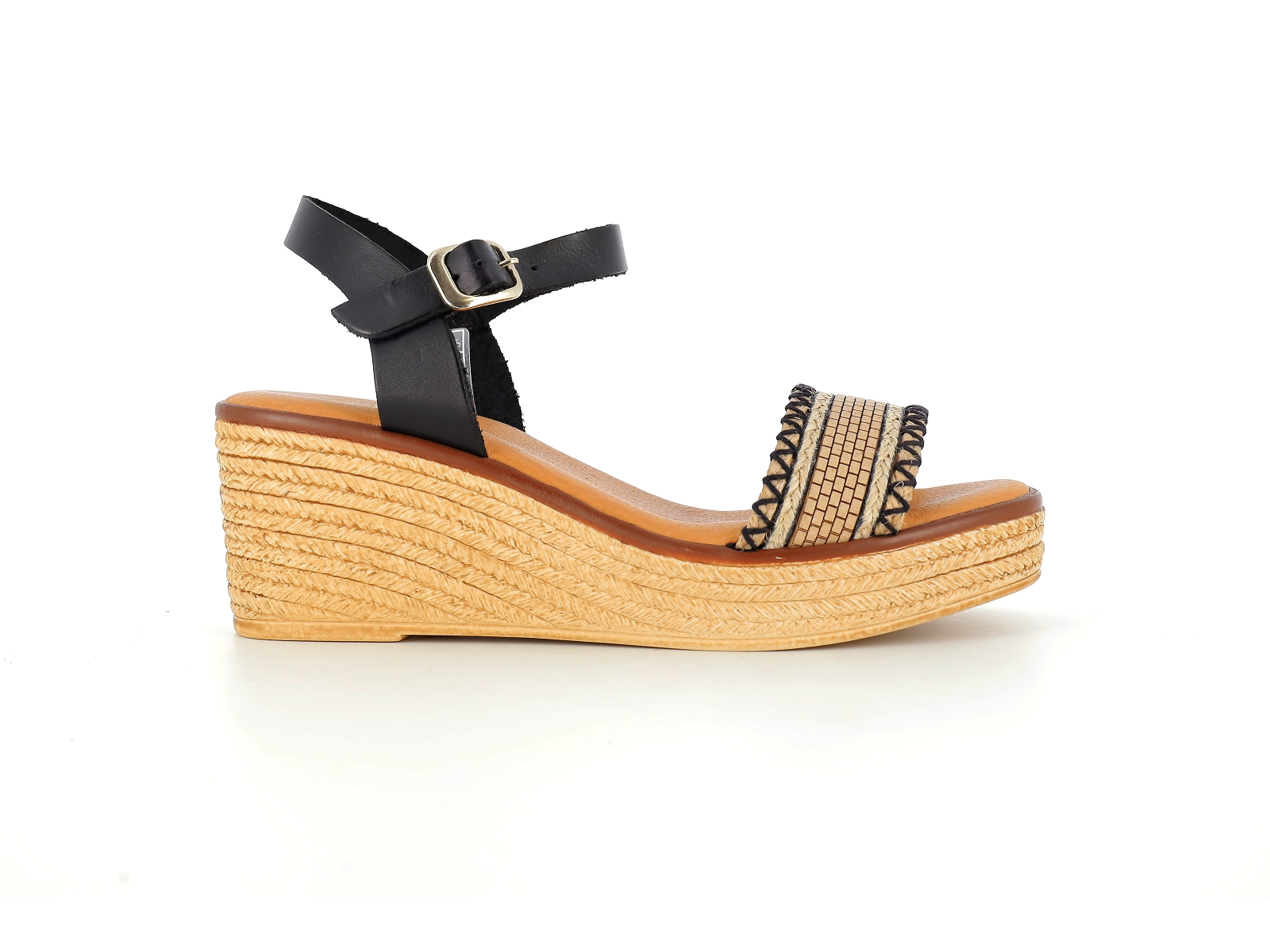 Xapi-97736 Cuir Noir Champagne
