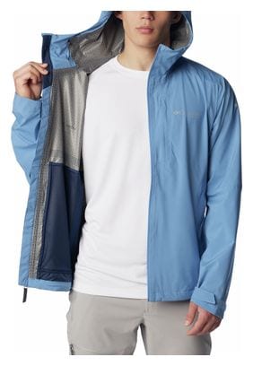 Veste Imperméable Columbia Ampli-Dry II Bleu
