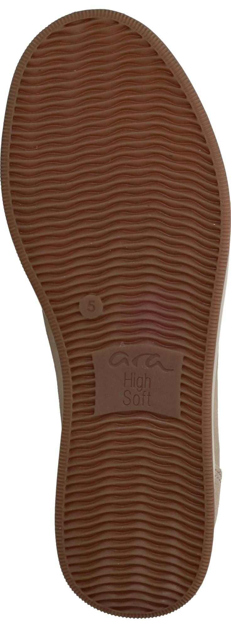 Ara OM-ST-High-Soft Veterschoenen Beige Dames