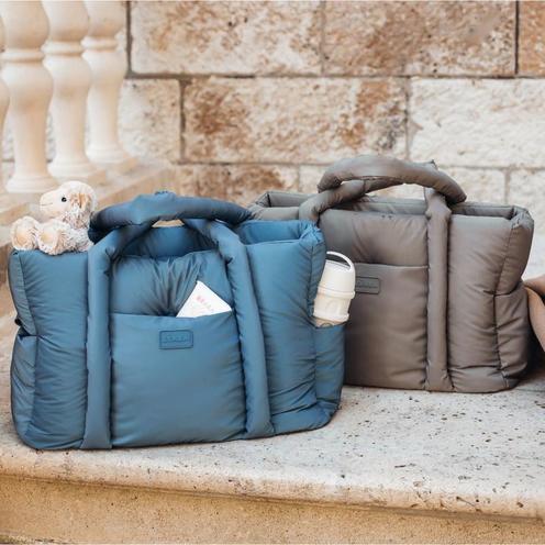 Sac à langer Paris Puffy Bleu baltique - BEABA