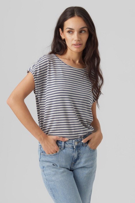 Vero Moda blauwe dames t-shirt