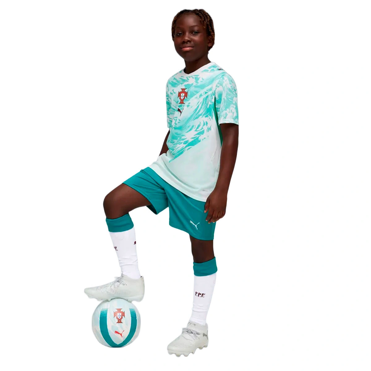 Calções Puma Portugal Segundo equipamento Mundial 2026 Criança