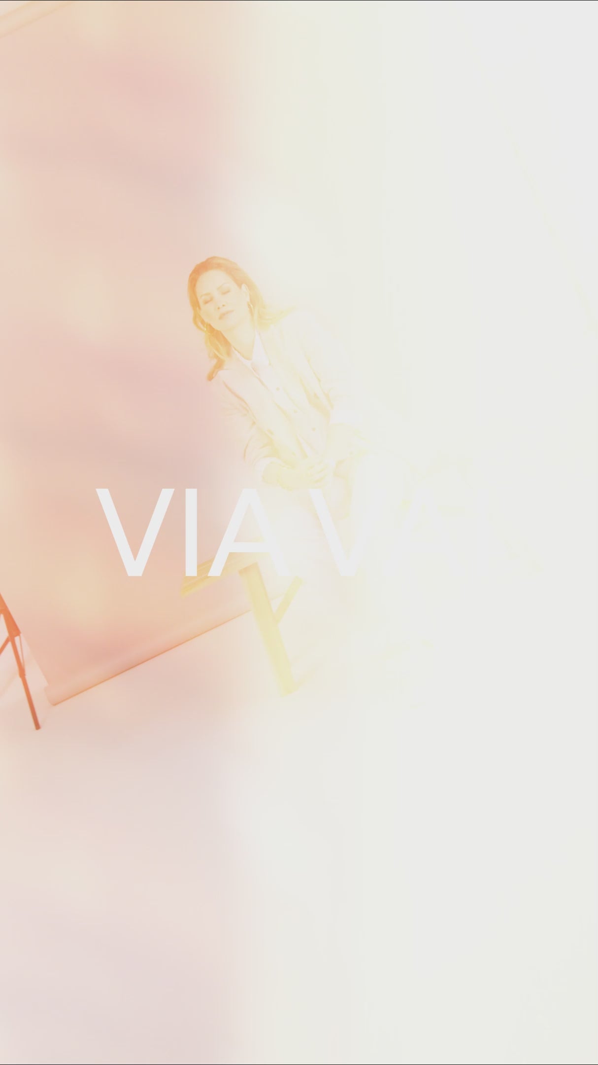 VIA VAI beige dames sneakers Isa Romi