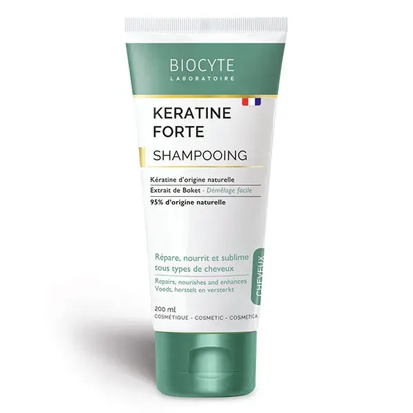 Shampoo para Cabelo Biocyte Keratin Forte com Queratina e Caixa 200ml