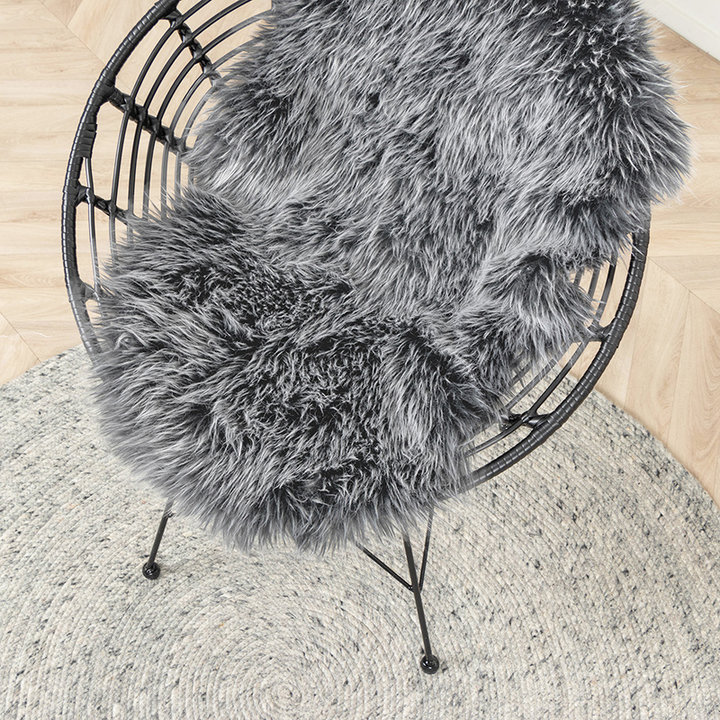 Schapenvacht - Elly Donkergrijs | Budgettopper | Cadeautip