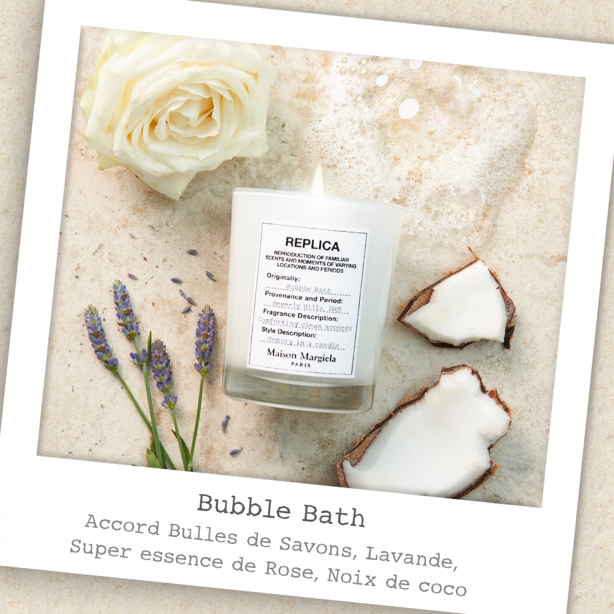 Maison Margiela REPLICA Bubble Bath Bougie Parfumée Relaxante