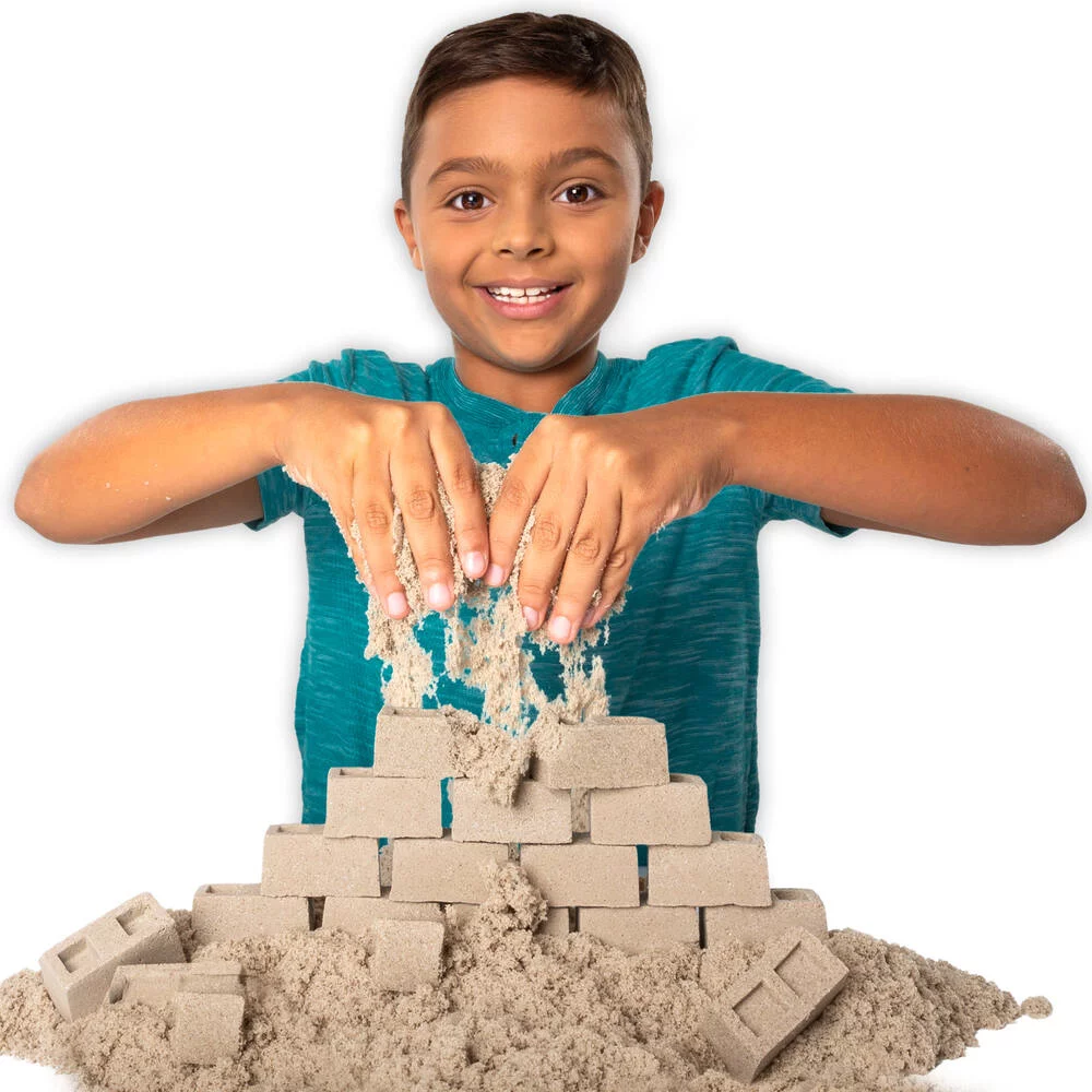 KINETIC SAND - COFFRET CHANTIER CREUSER ET DEMOLIR 454 G