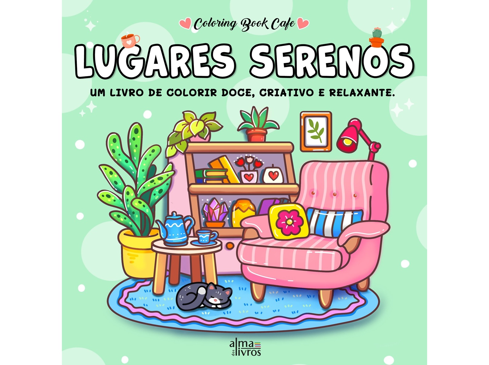 LIVRO LUGARES SERENOS COLORING BOOK