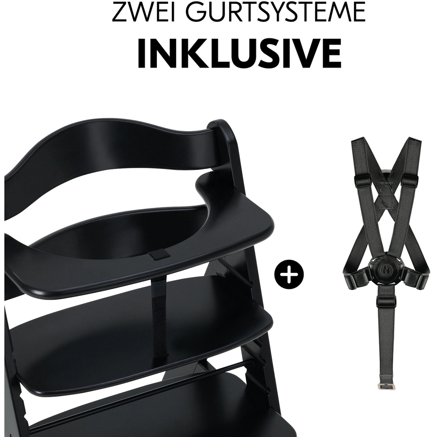 hauck Hochstuhl Alpha Plus Black