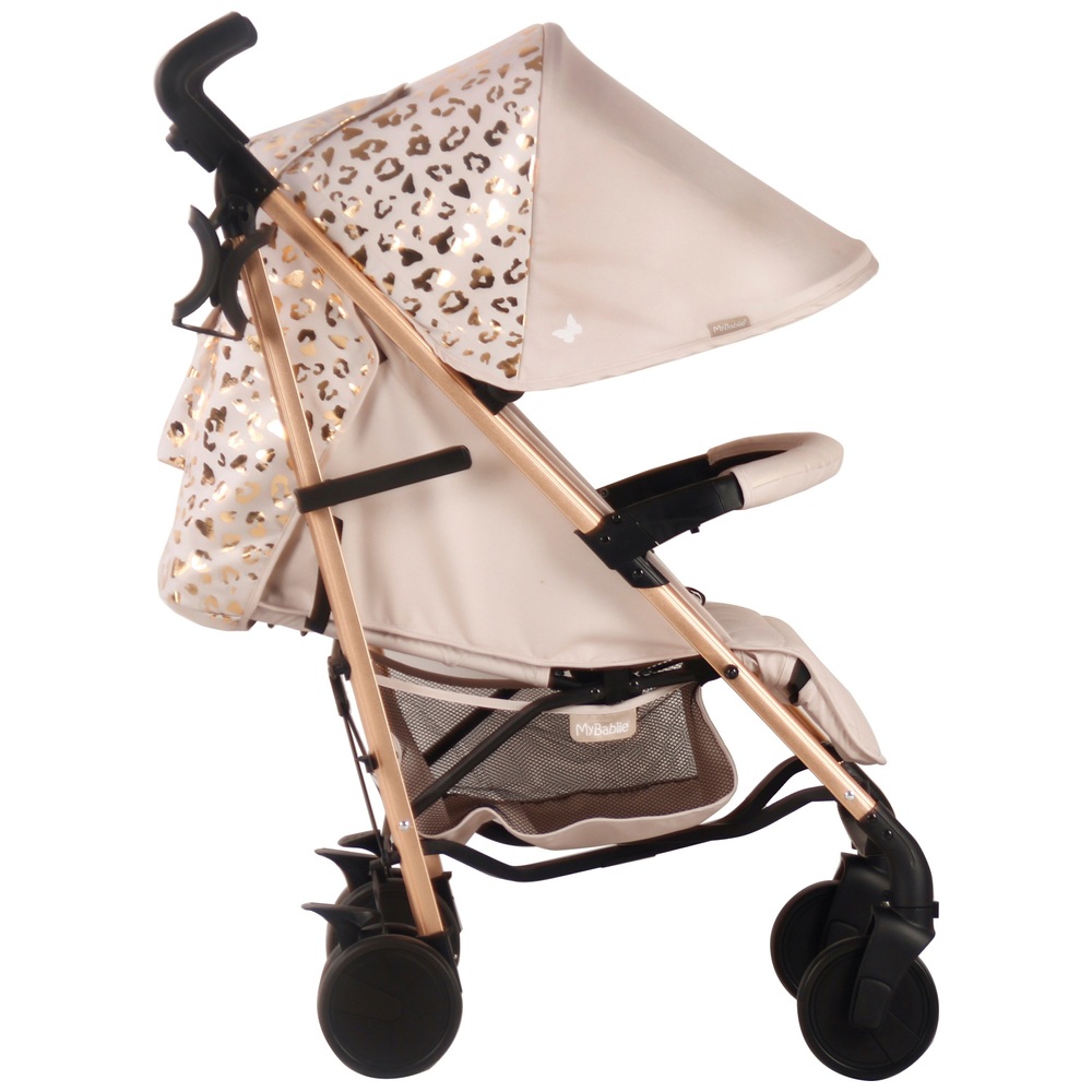 Mein Baby Katie Piper Believe MB51 Kinderwagen in Roségold und Blush Leopard
