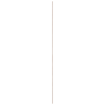 Afdeklijst hardhout 9x42 mm lengte 270 cm