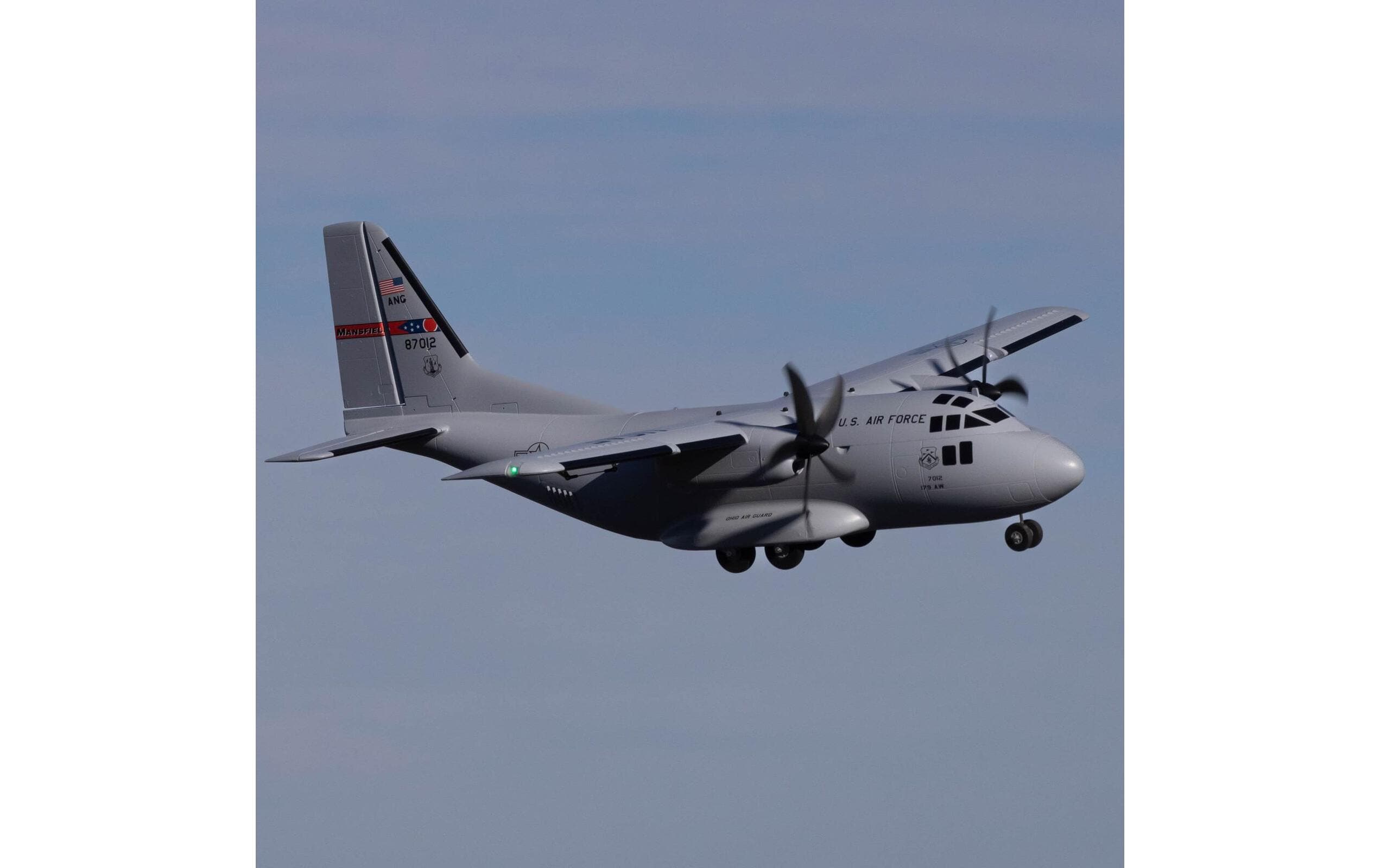 Transportflugzeug EC-1500 Twin 1.5 m BNF Basic<br>2-Motoriges Frachtflugzeug mit Spektrum Technik