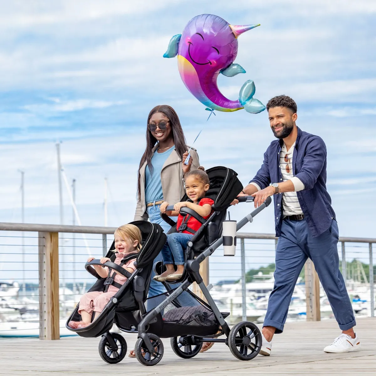 Evenflo Système de Voyage Pivot Xpand - Noir Ayrshire