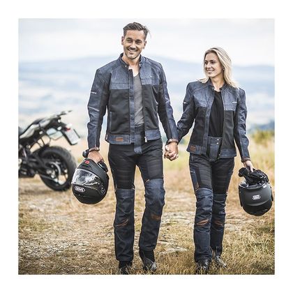 Jean Trilobite AIRTECH - Straight - Bleu / Noir