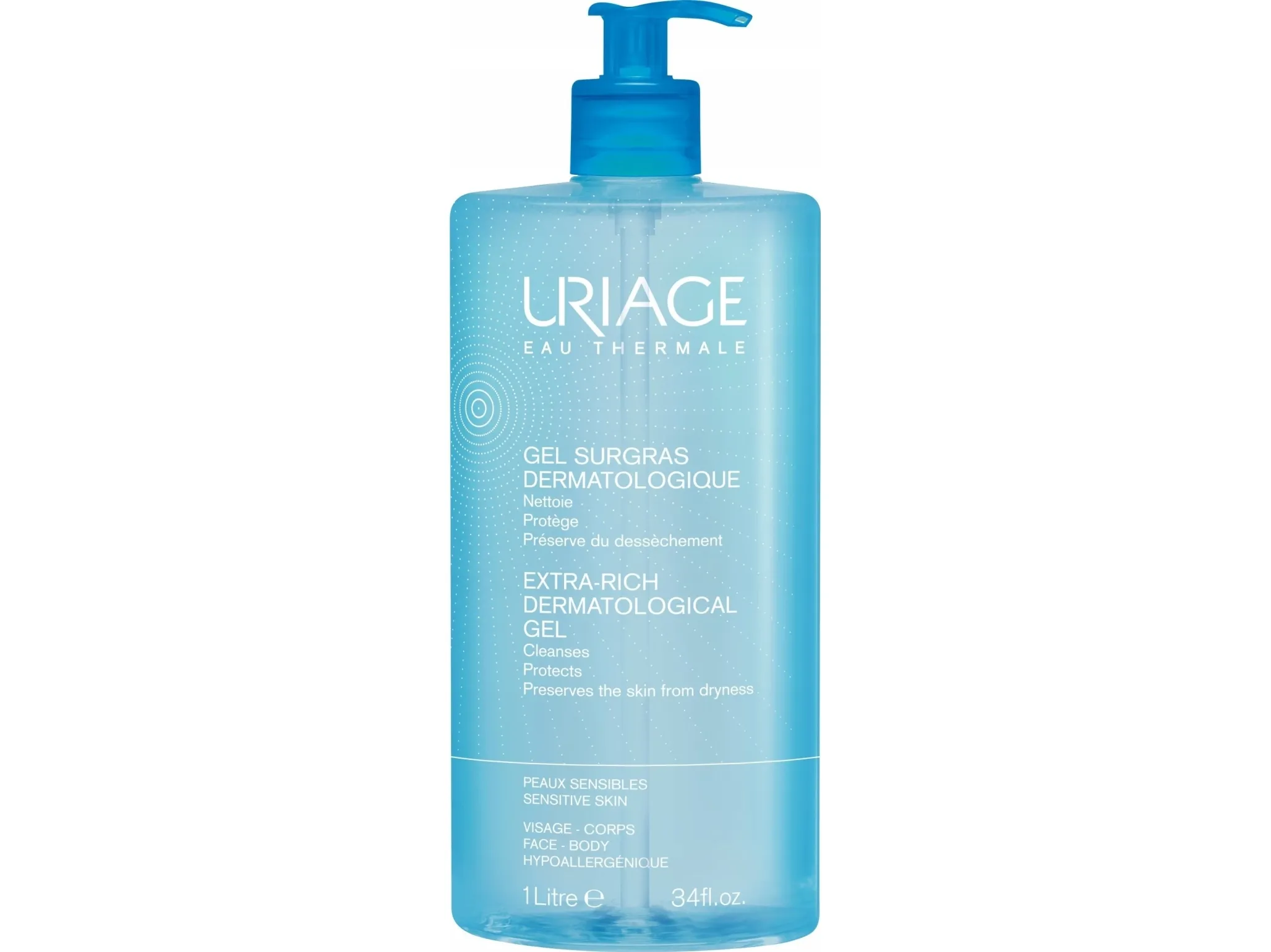 Uriage Xémose Extra-Rich Dermatological Gel 1000 ml