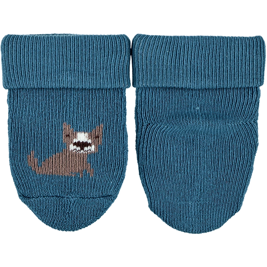 Sterntaler Erstlingssöckchen 3er-Pack Hund marine