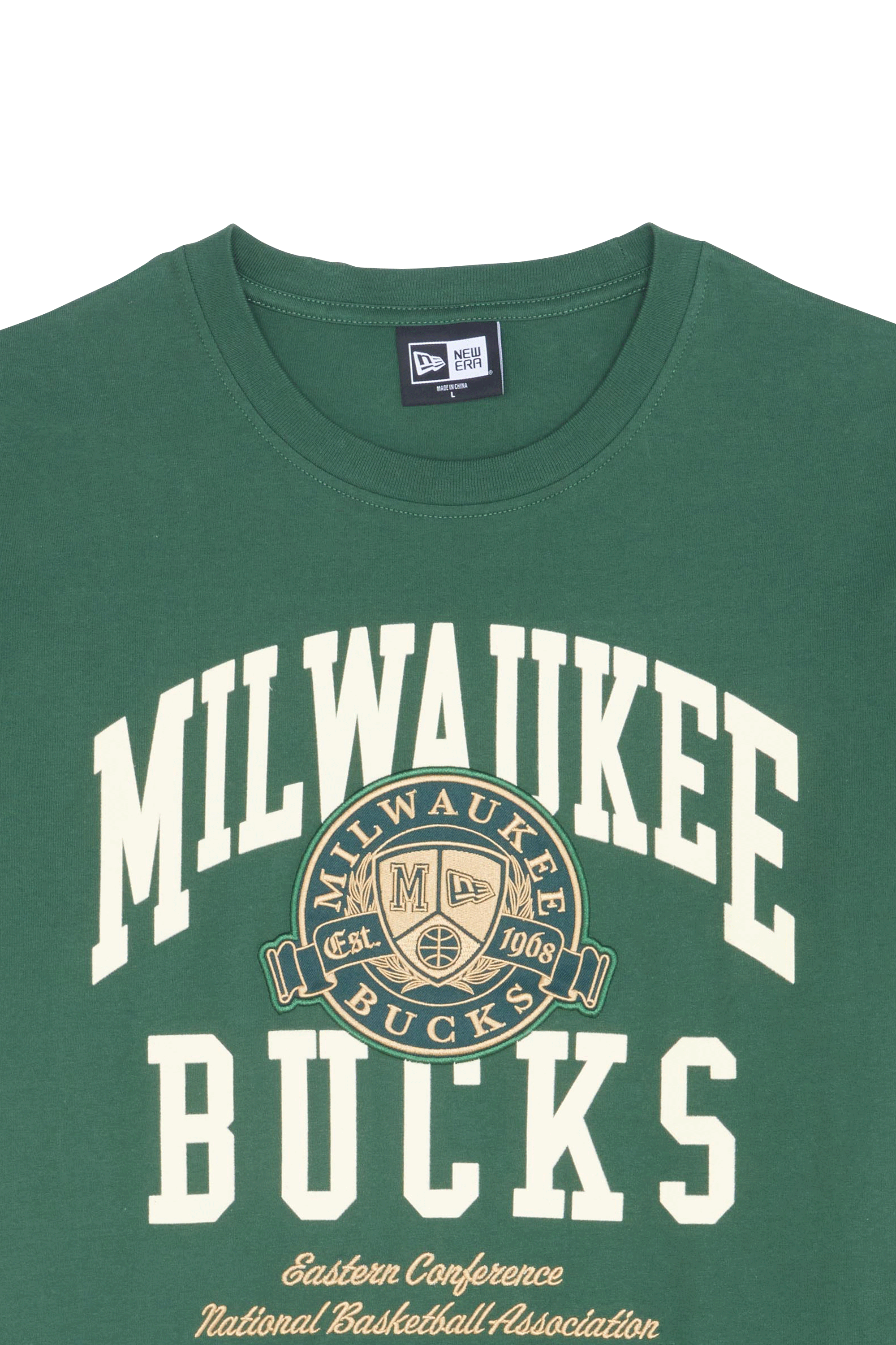 NEW ERA T-shirt LETCLAS MILWAUKE Vert