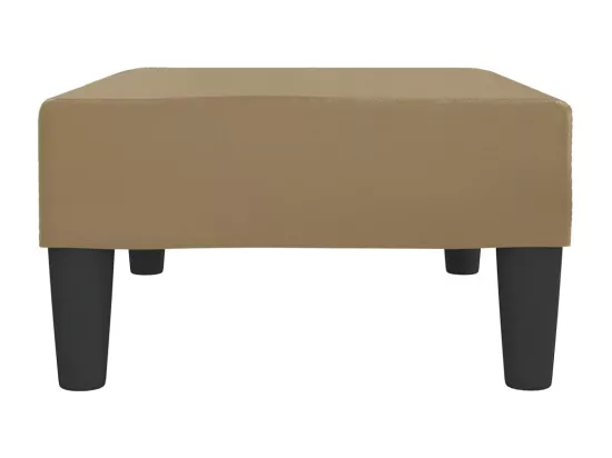 Repose-pied Cappuccino 78x56x32 cm Similicuir
