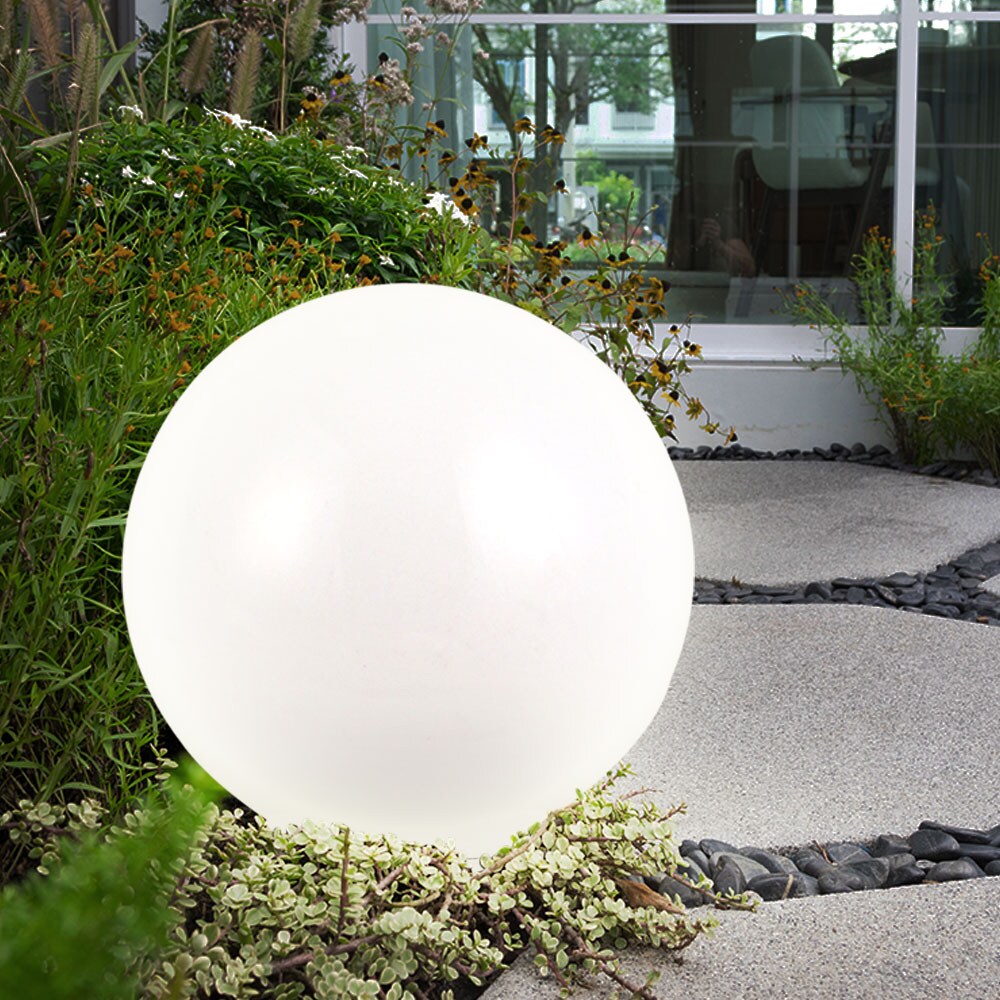 LED Solar Steckleuchte Kugelform, Durchmesser 20 cm, SOLAR