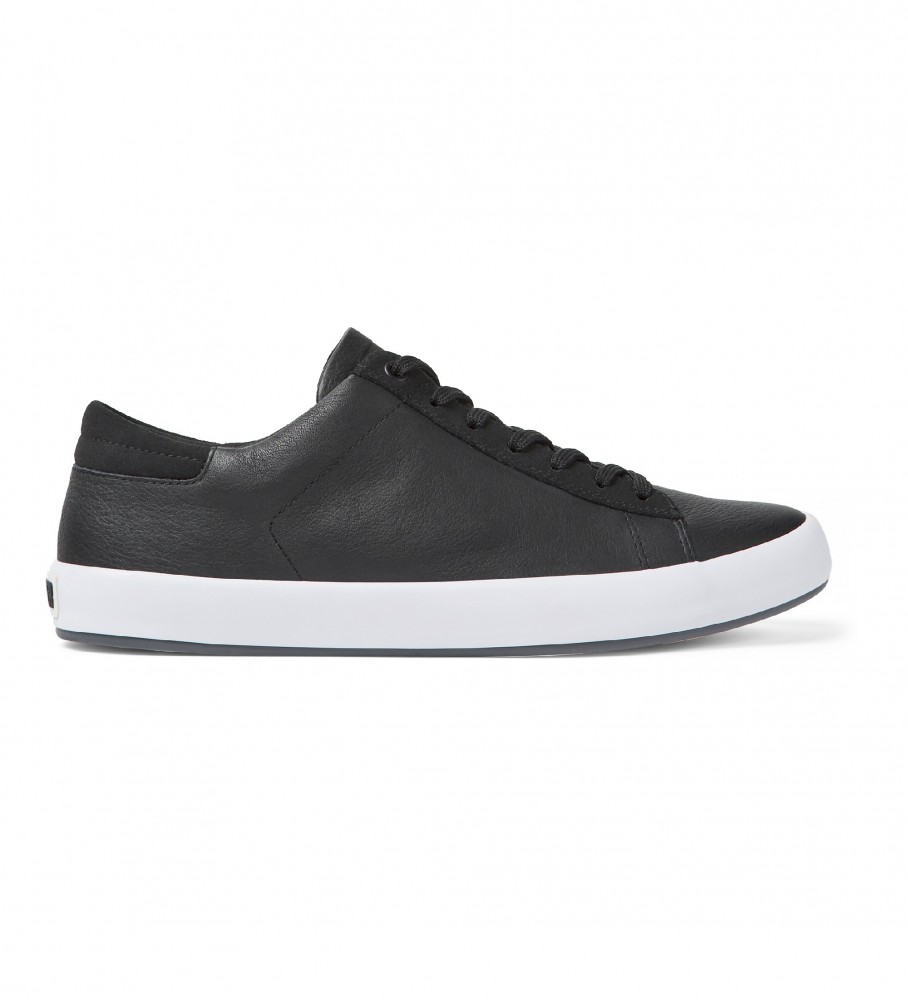 Tênis Camper Andratx de couro preto