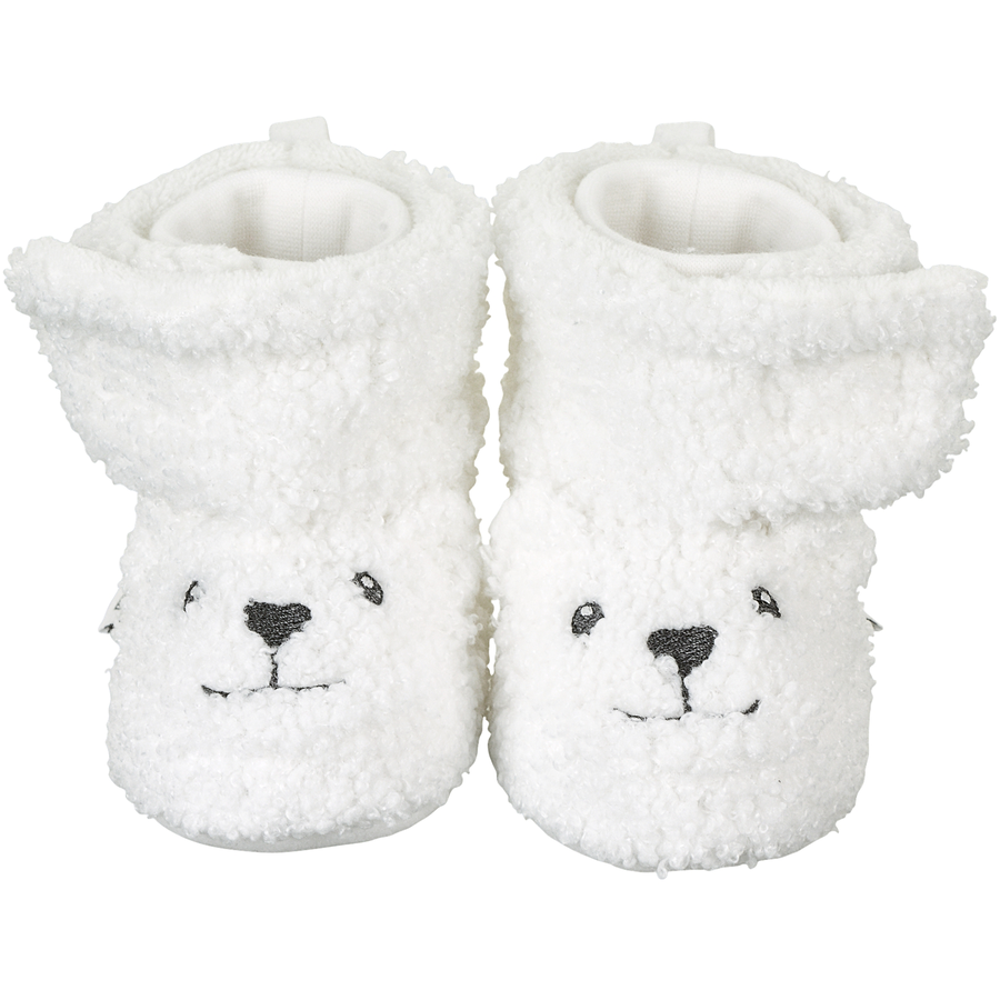 Sterntaler Babyschuh Eisbär ecru