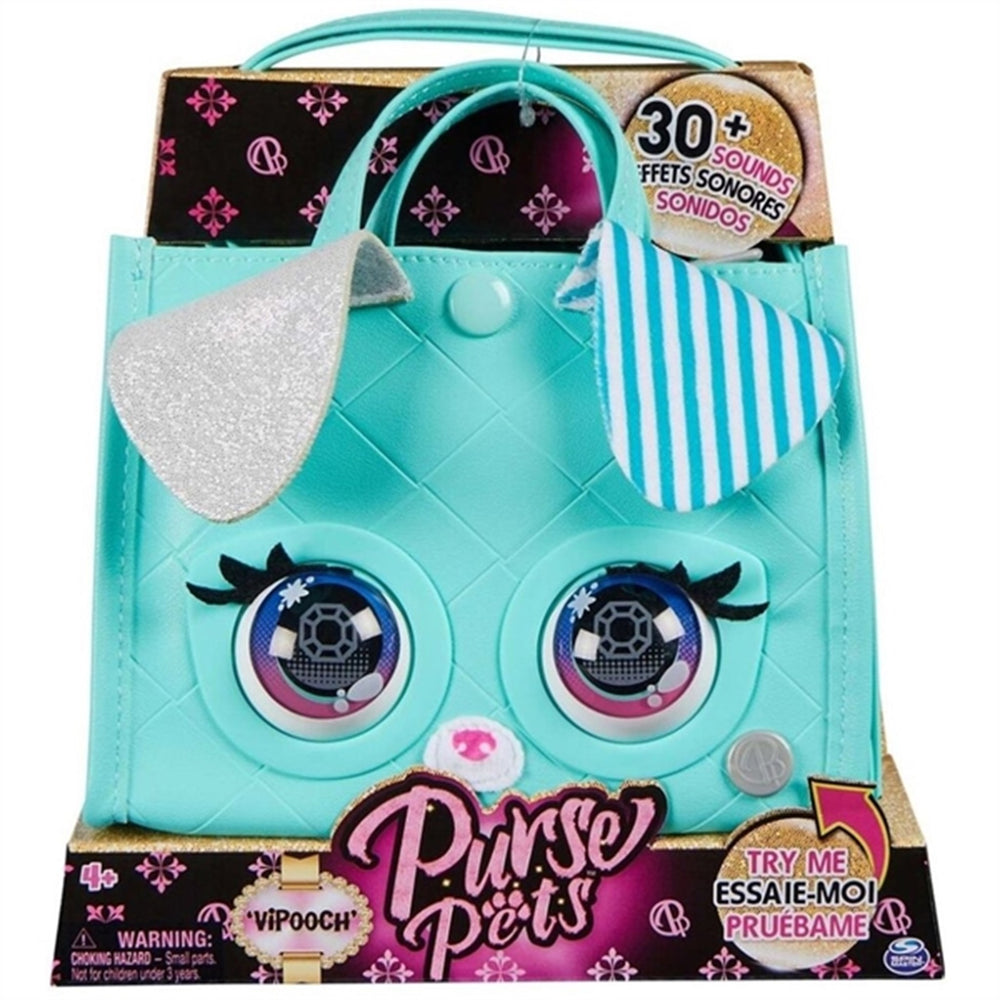 Taske Quilted Puppy - Purse Pets → Luksusbaby.dk