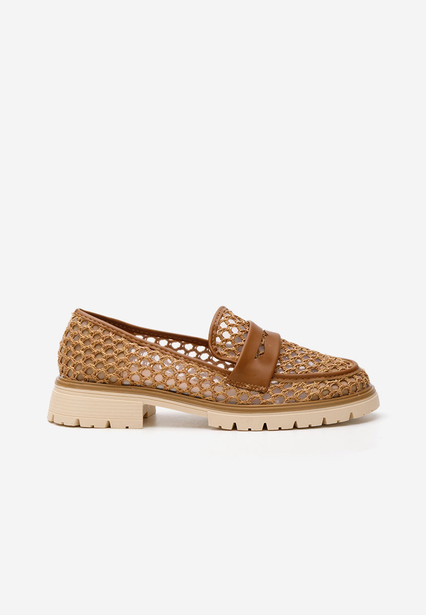 Mocassins d été femme chameau Maryjanne