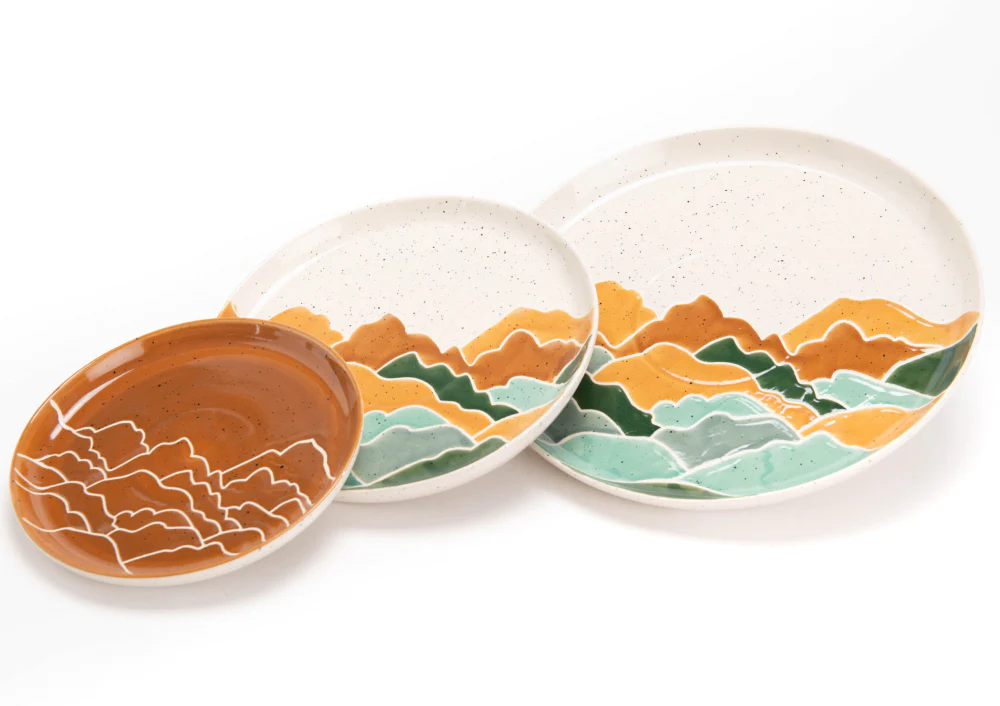 Assiette de présentation Sommets 32 cm Amadeus