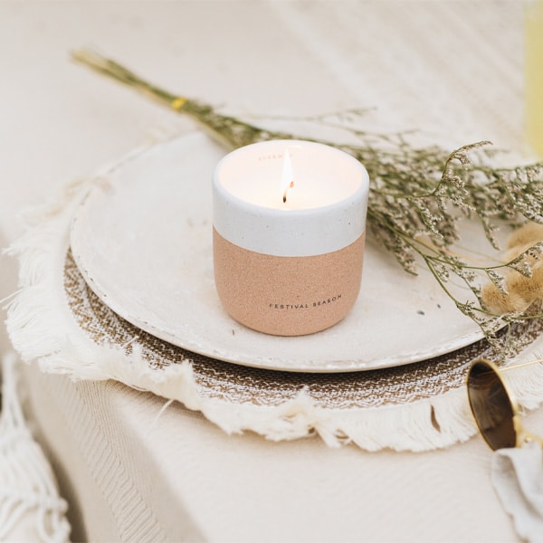 Bougie parfumée - Festival Season - Ambre, fruits secs & fève de tonka - 200 g