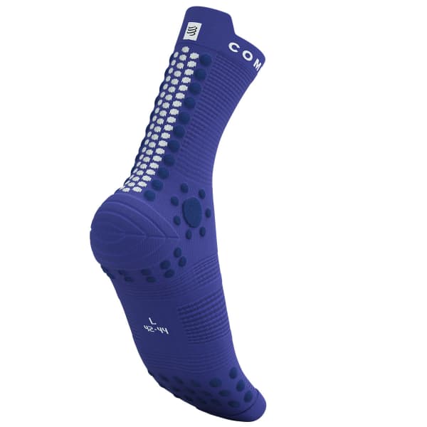 Chaussette running COMPRESSPORT PRO RACING SOCKS V4.0 TRAIL DAZZLING BLUE/DRESS BLUES