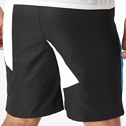 Short Jogging A Bandes Magnum Noir Bleu Blanc