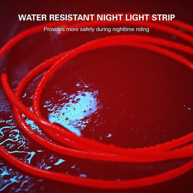 LED Scooter Light Strip Vandtætte biler Atmosfære 3 lystilstande