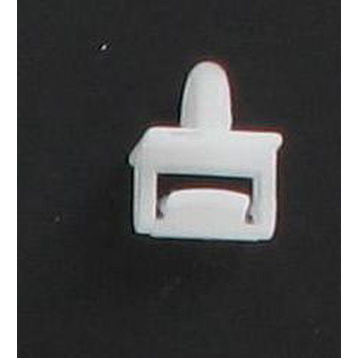 GLISSEUR CLIC 4 MM X25 AVEC ETRIER TRANSVERSAL (3.6 4 MM)