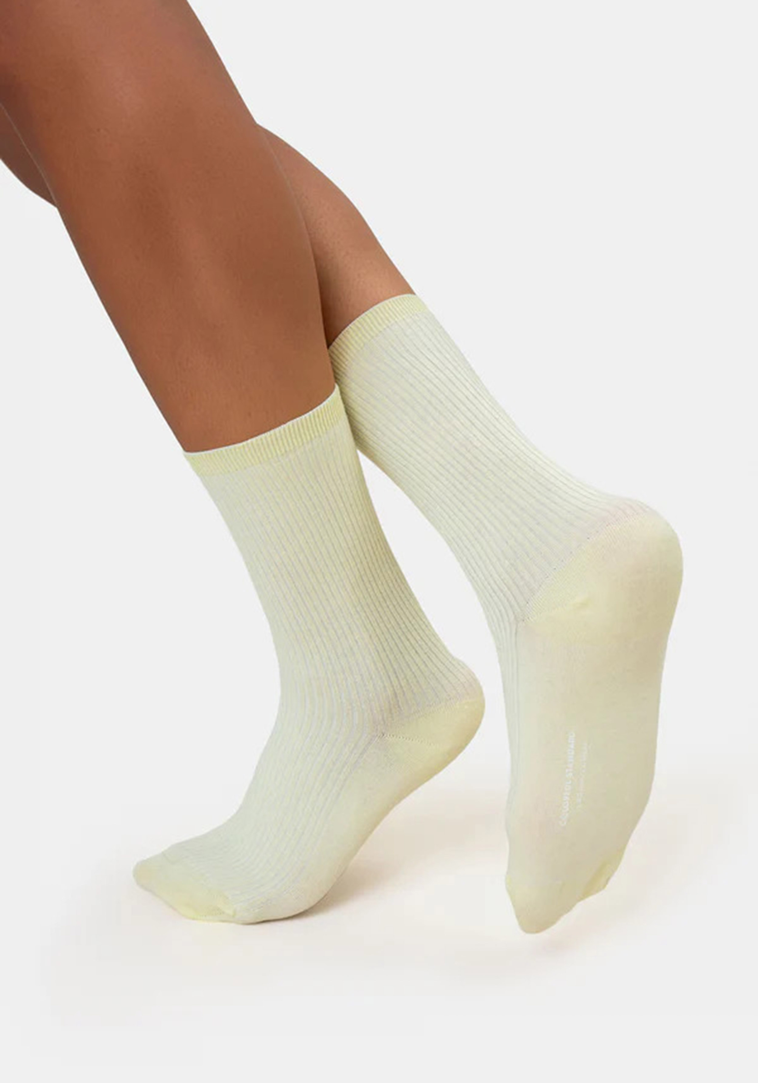 Colorful Standard Socken Organic Active Sock Soft Yellow