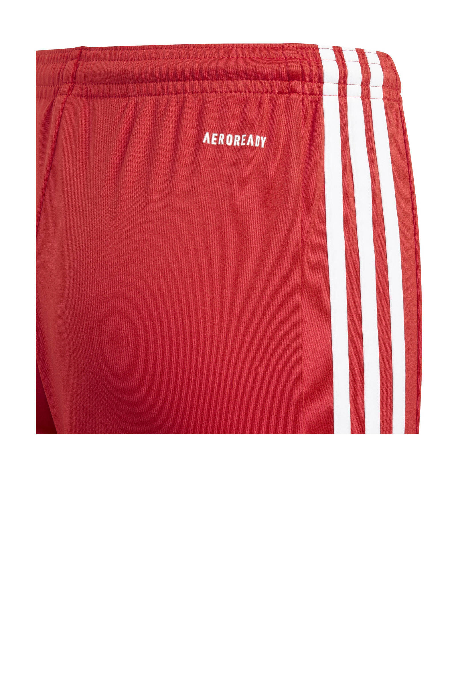 adidas Junior  voetbalshort Squad 21 rood