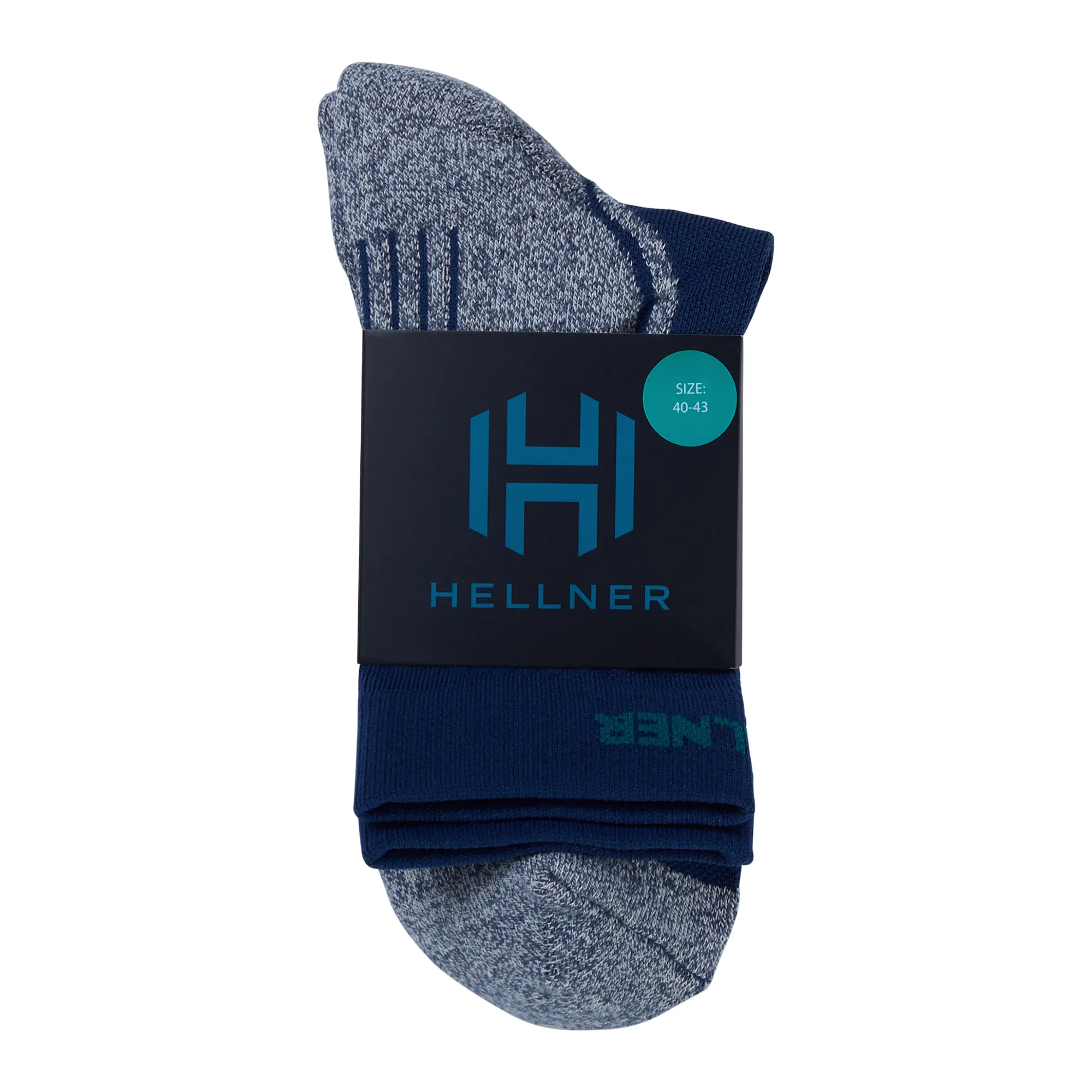 Hellner Mid Tech Run Sock Dress Blues