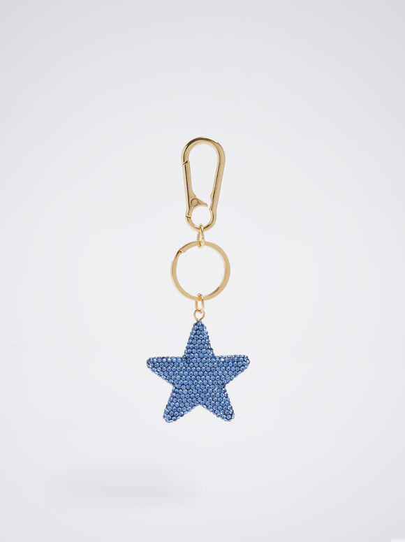 Chaveiro Estrela - Azul