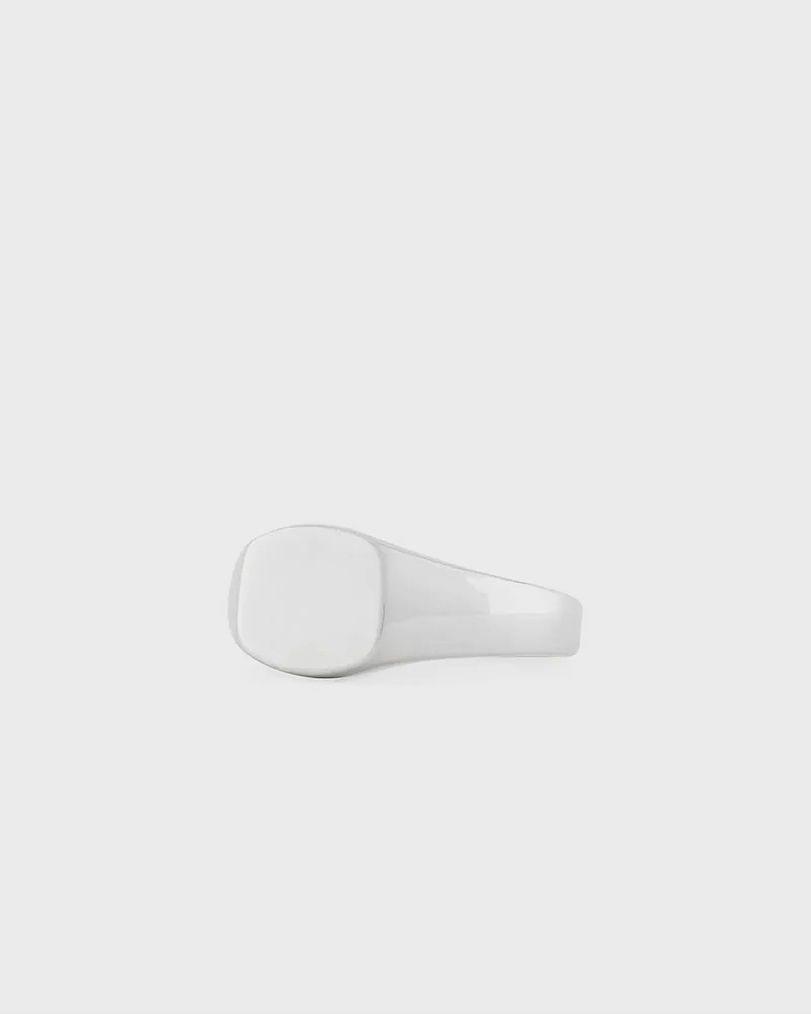 Serge DeNimes Silver Signet Ring