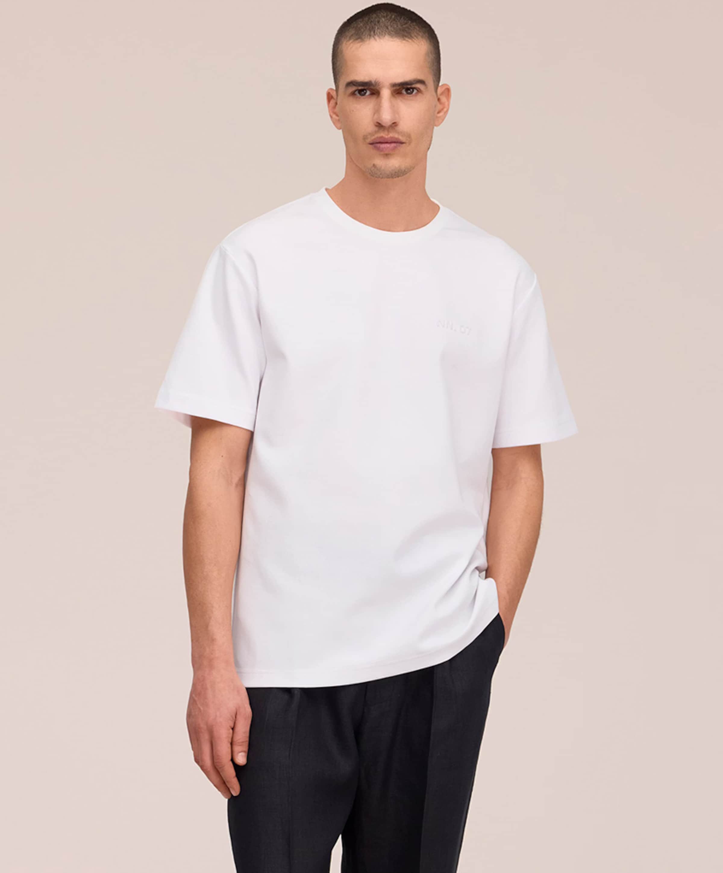 NN.07 Heren T-shirt wit
