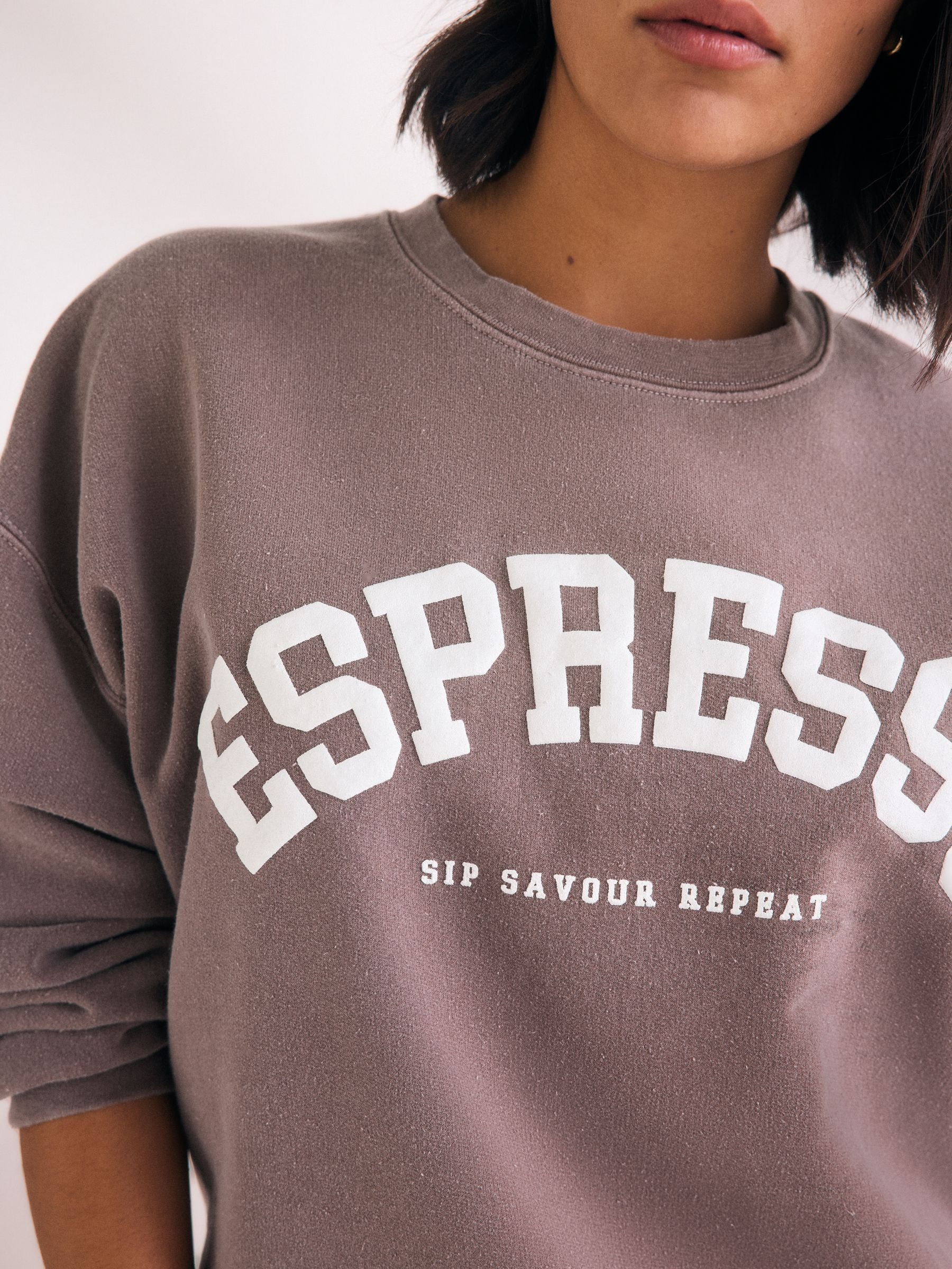Chocolade Bruin espresso - Sweatshirt