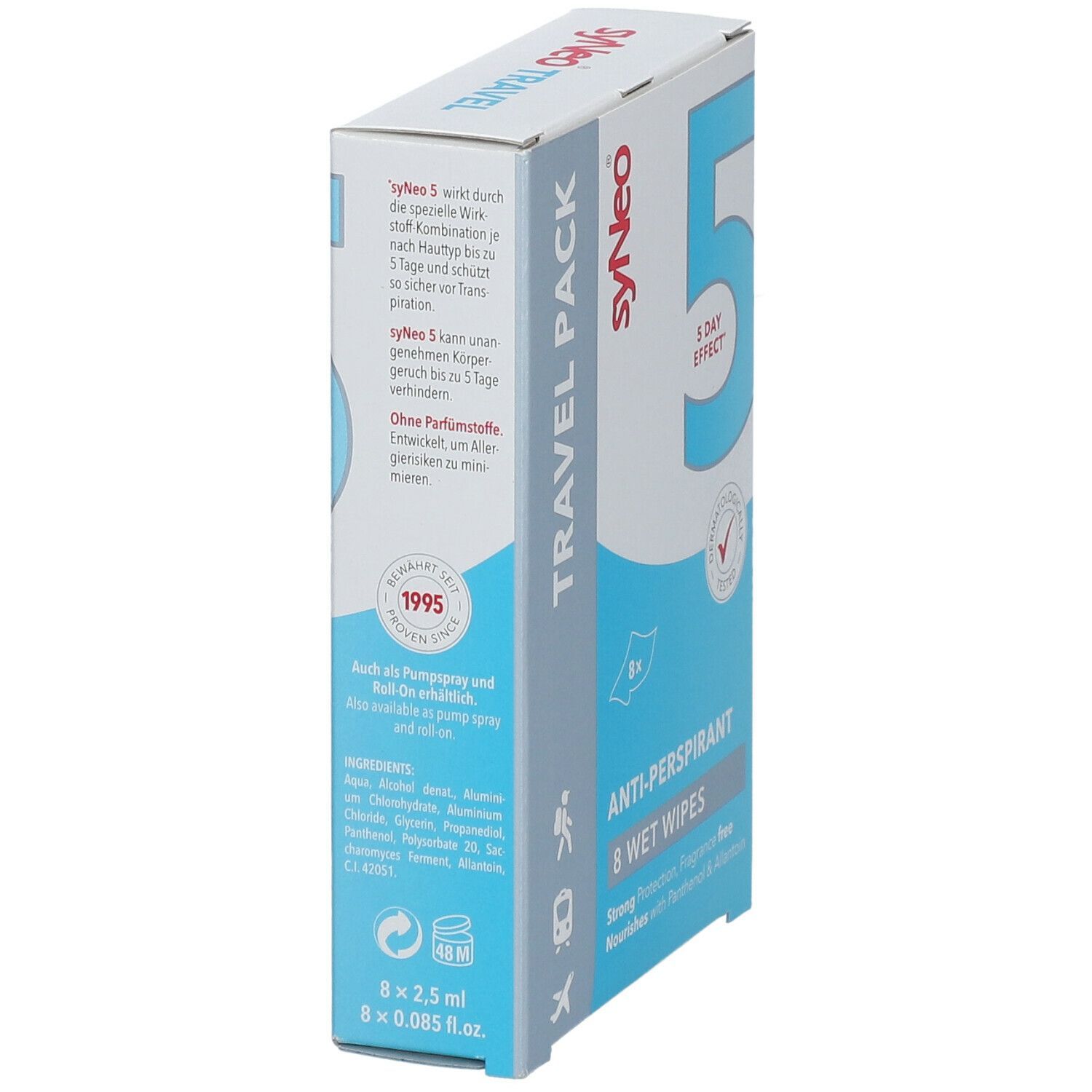 syNeo 5 Antitranspirant Reise-Packung