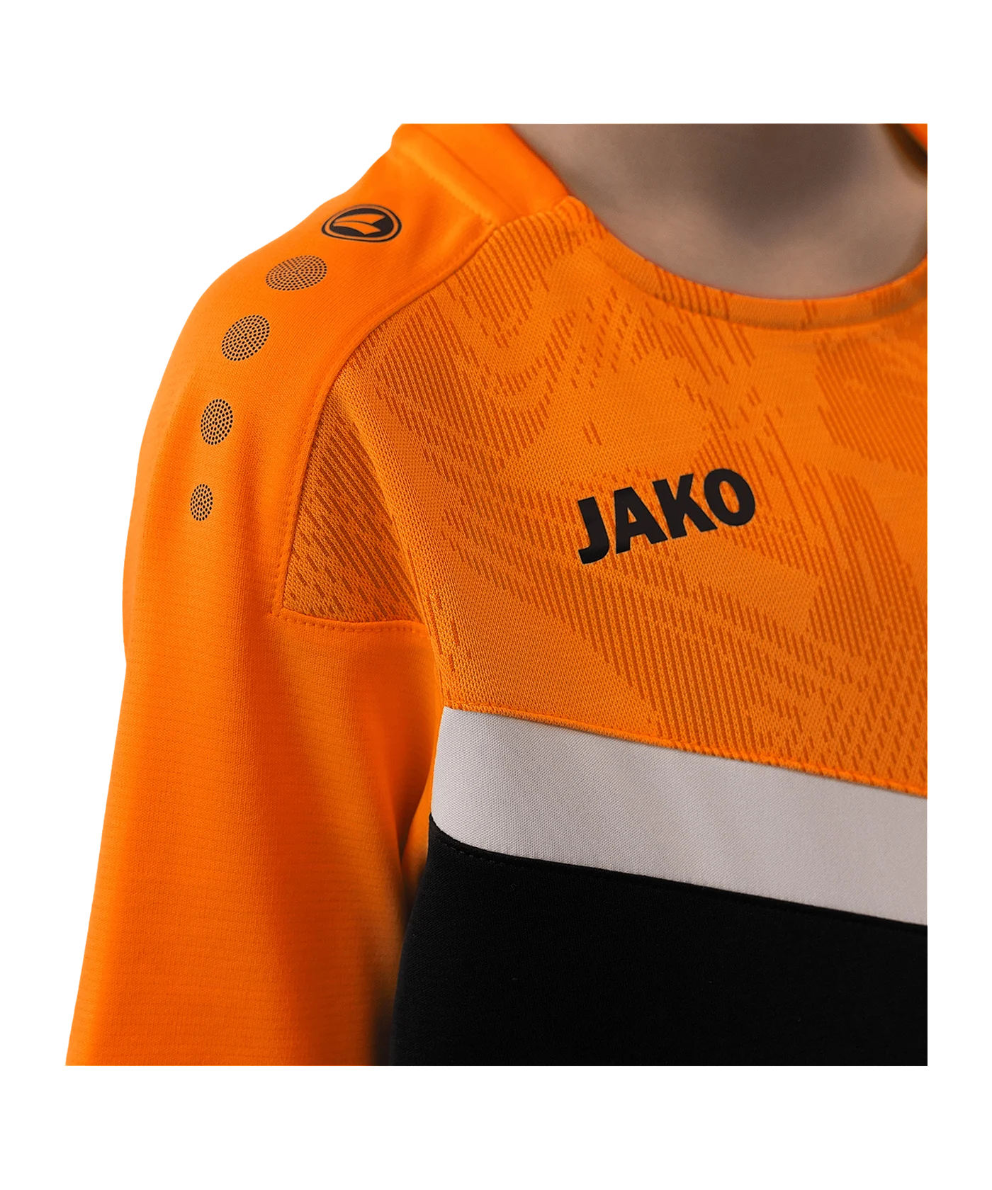 JAKO Icon T-Shirt Kids Schwarz Orange F807