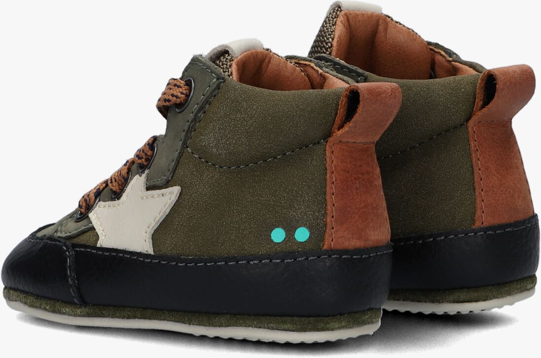 BUNNIESJR groene bunniesjr lage sneakers zilke zacht