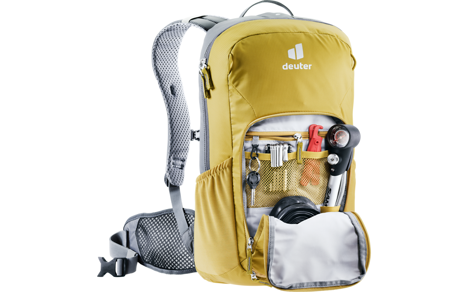Deuter Bike I 20 Fahrradrucksack 20 Liter Turmeric Shale