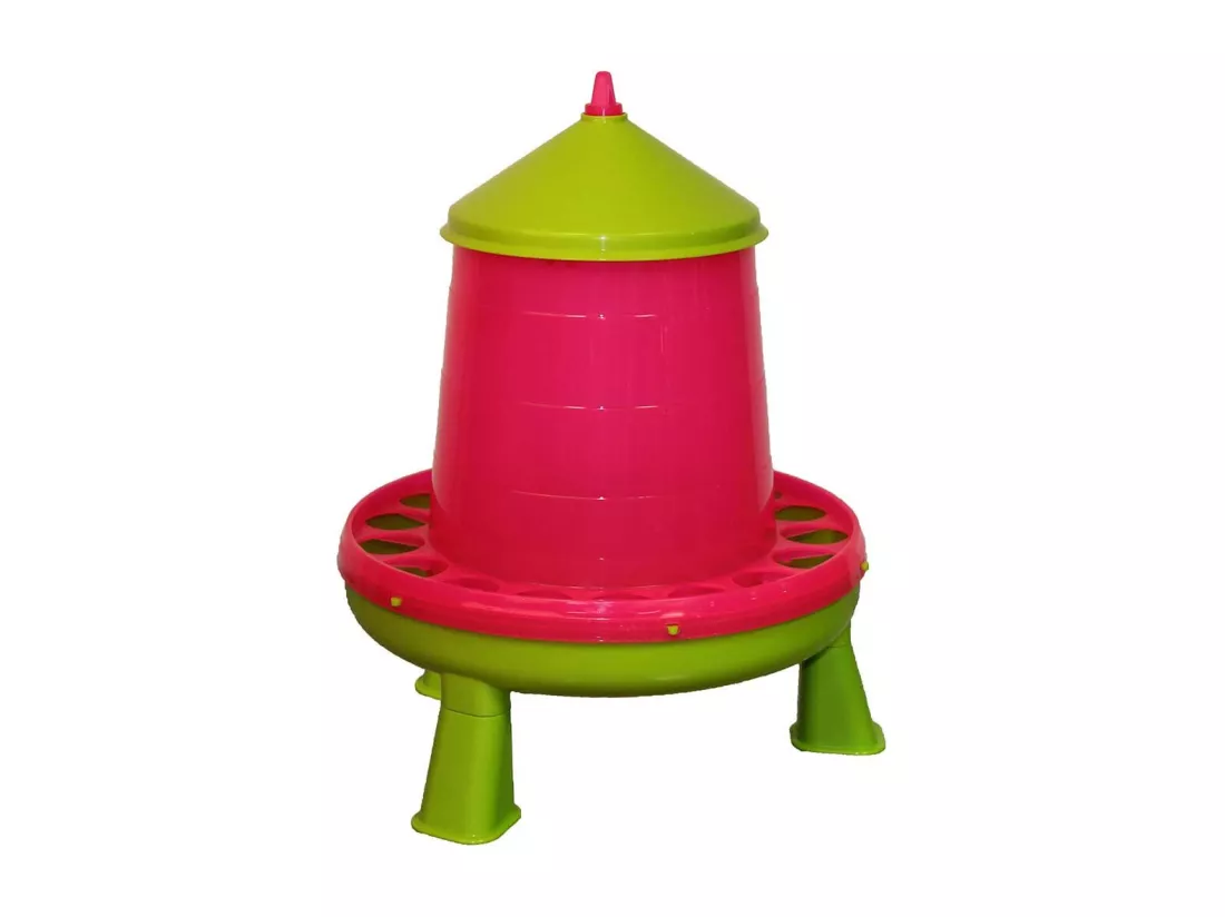 Nourrisseur en plastique avec pied 8 kg