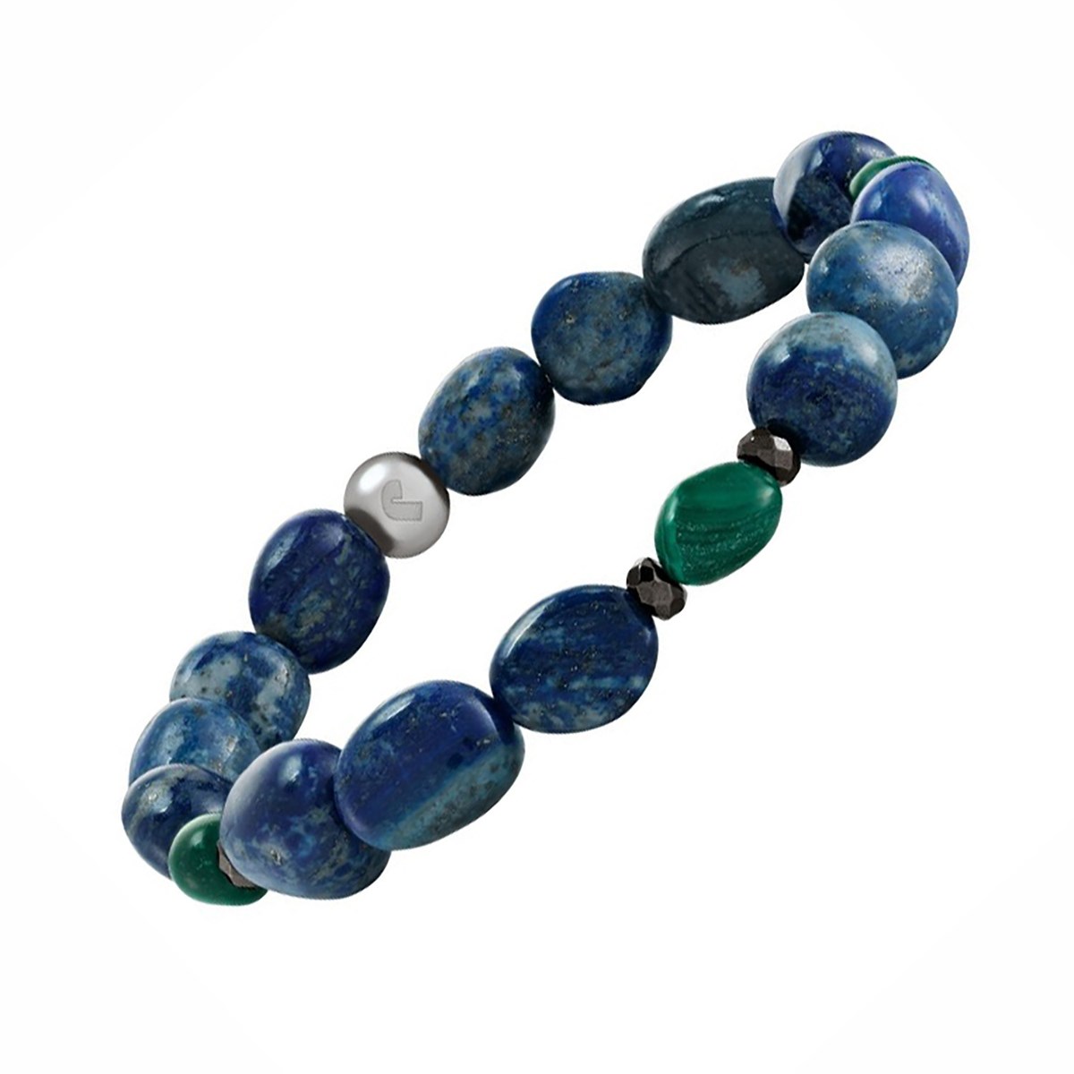 Bracelet homme Jourdan Mauna lapis, hématite, jaspe