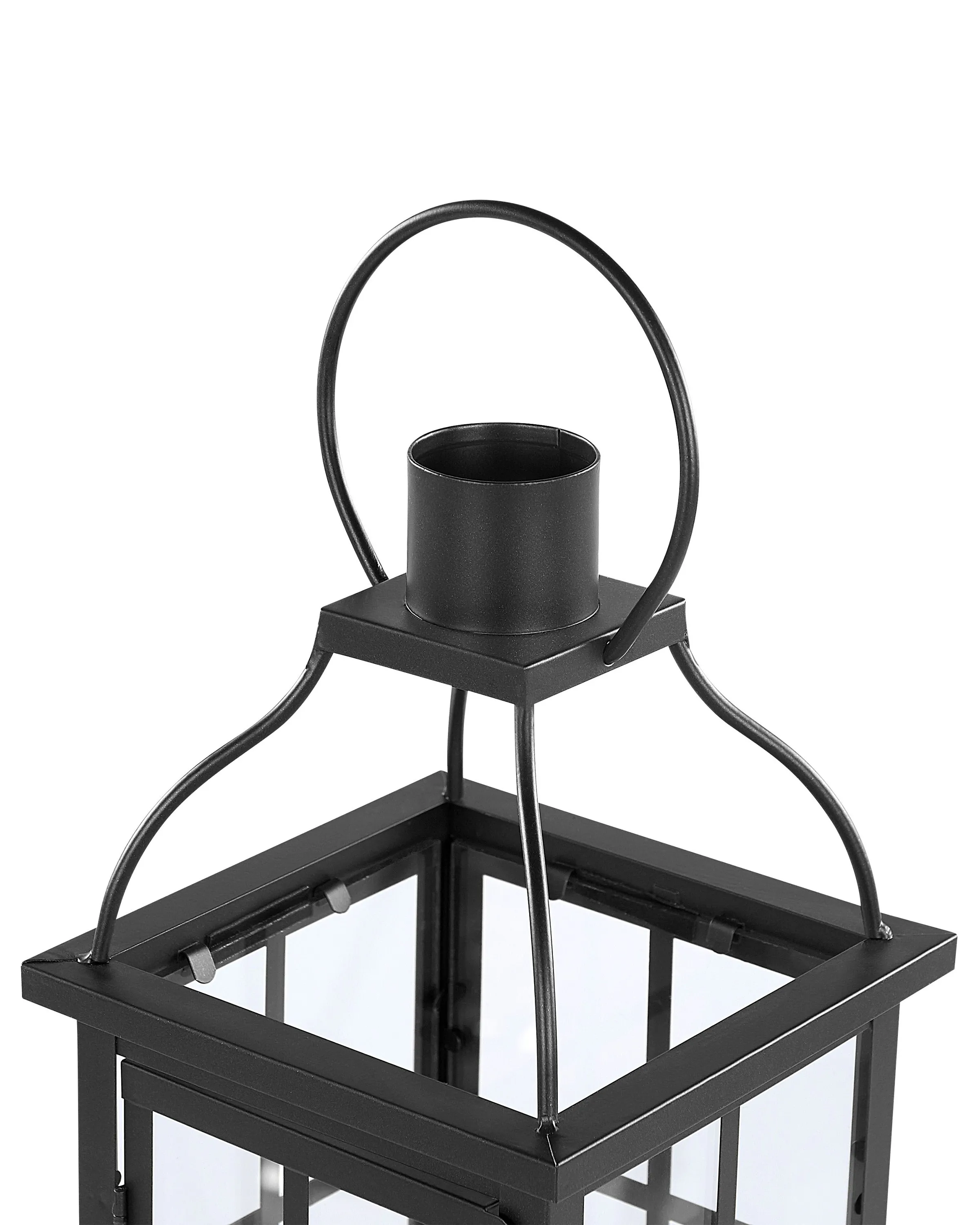 Lantaarn CLARA Metaal 42 cm Zwart