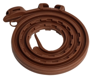 VINX Neem Kräuter Halsband 75cm Hund braun Bio, 1 Stück