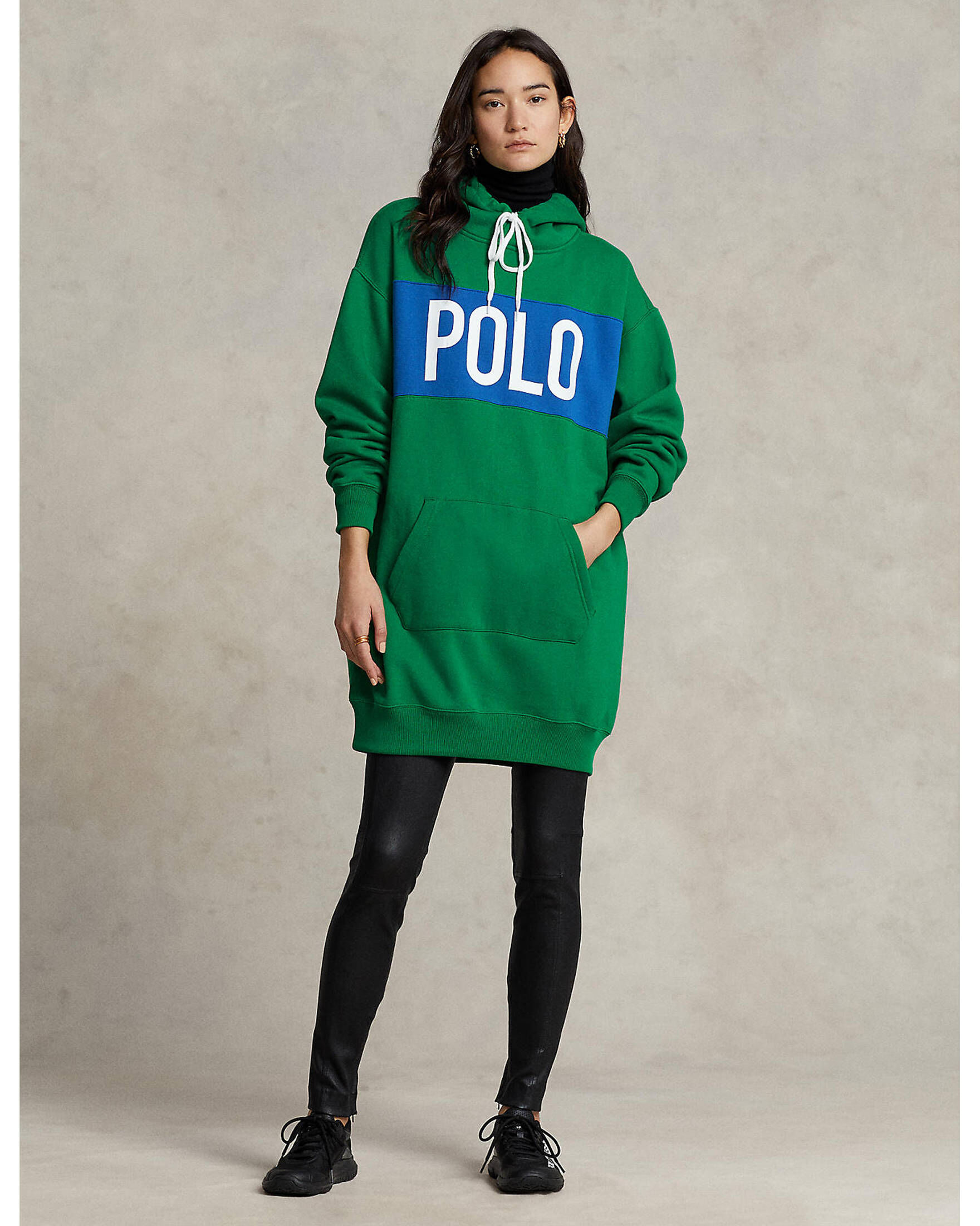 Polo Ralph Lauren| Damen Sweatkleid mit Kapuze