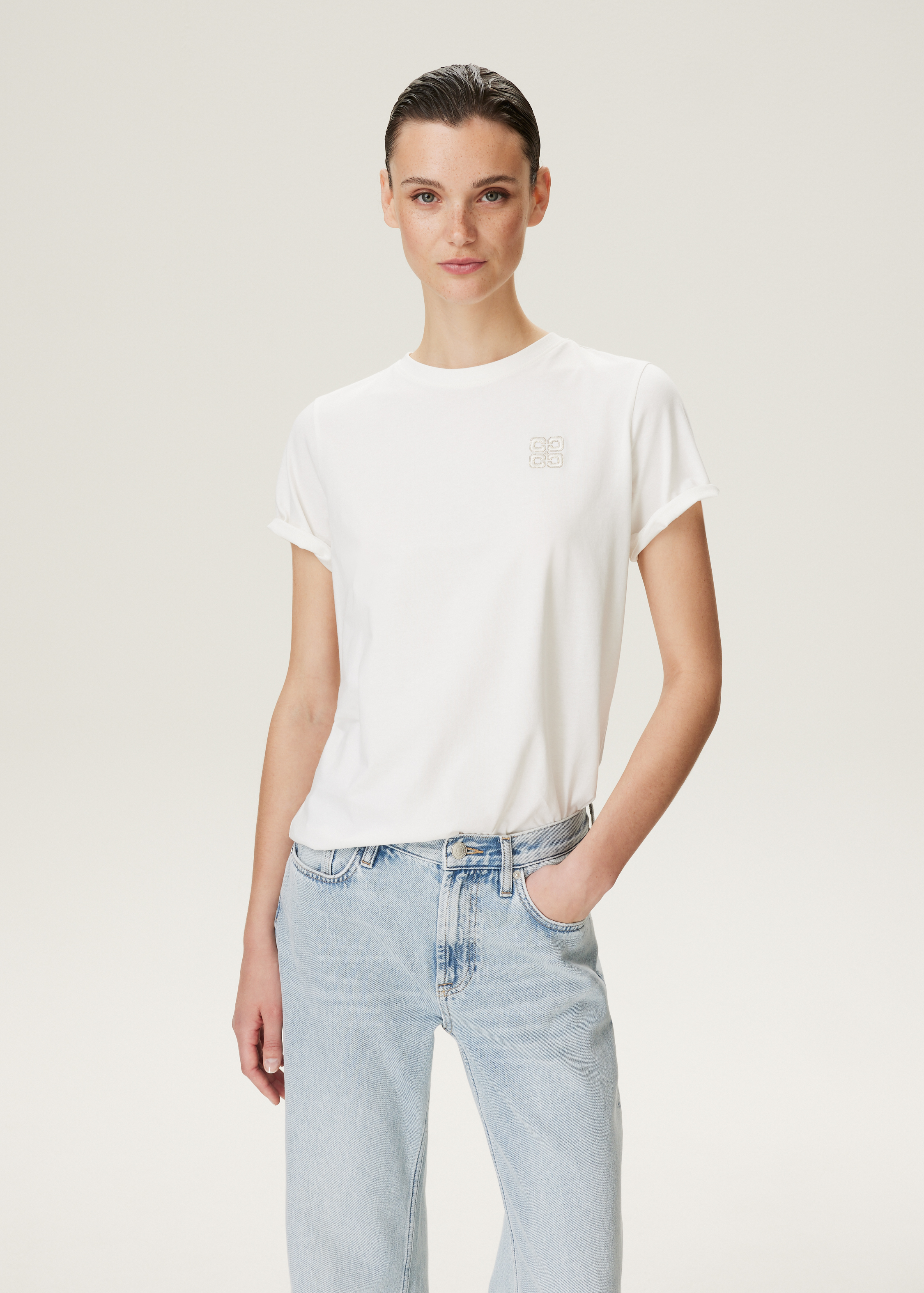 T-shirt met logo